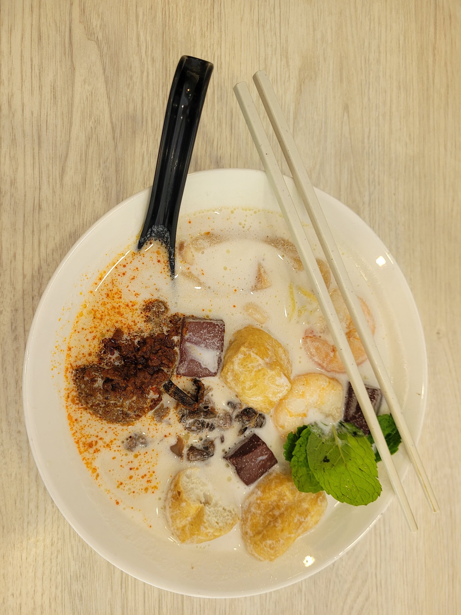槟城白咖喱米粉面 Penang White Curry Bee Hoon Mee